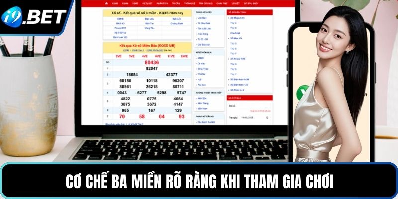 Cơ chế ba miền rõ ràng khi tham gia chơi